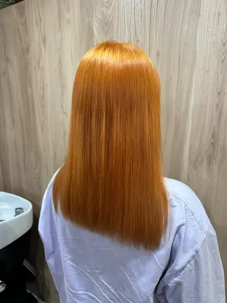 セミロング カラー 🌙米谷 拓海のヘアスタイル