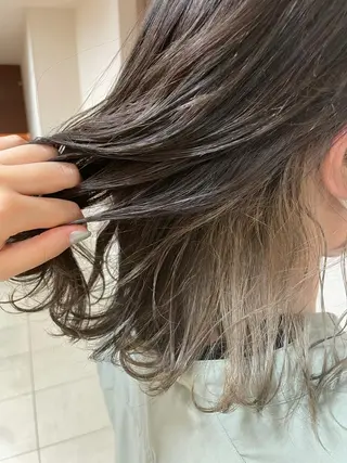 ミディアム カラー ヘアアレンジ 【Sweep】おじま のぞみのヘアスタイル