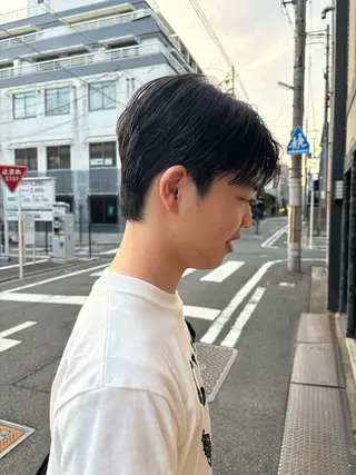 メンズ darts所属・マツダ レンのヘアスタイル