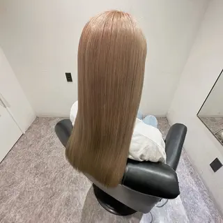 ロング Mio｜ぱつっとボブ ｜髪質改善ストレートのヘアスタイル