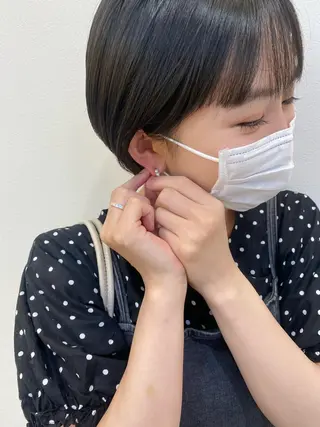 ショート 駅チカ【ali'i】 アリイ花崎友美☘のヘアスタイル