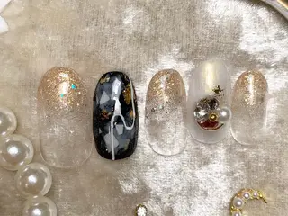 ネイル ネイルPetit Ribbonのネイルデザイン