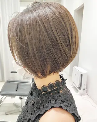 ショート カラー ヘアアレンジ 似合わせ専門美容師 なかじまのヘアスタイル