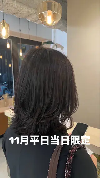 ミディアム 💋名駅/カラー /さやか💋のヘアスタイル