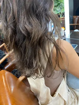 ロング カラー HARUKIMINATO横浜所属・デザインカラー モデル募集🌈のヘアスタイル