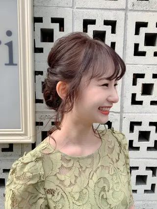 ロング ミルクティーベージュ 🌿店長 清水ひとみのヘアスタイル