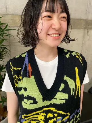 パーマ wewe: momoeのヘアスタイル