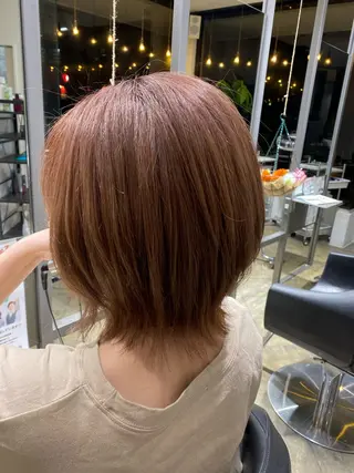 ショート 𝙃𝘼𝙍𝙐🎀 韓国×エクステのヘアスタイル