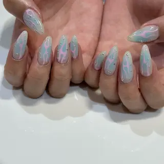 ネイル ʟᴀʙᴇʟ ᴍᴀᴍɪのネイルデザイン