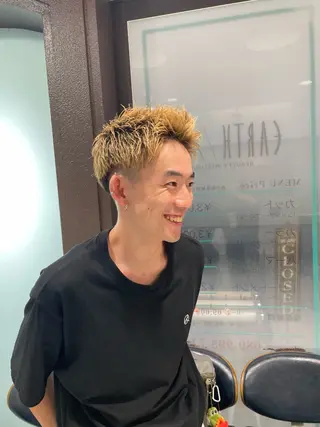 メンズ 伊藤 隆星のヘアスタイル