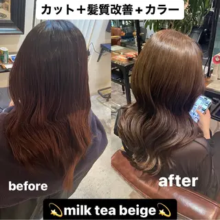 ミディアム カラー メンズ指名No. 1 /パーマ/大須賀のヘアスタイル