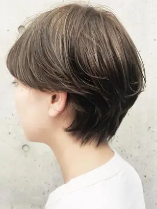 ショート 古沢 新のヘアスタイル