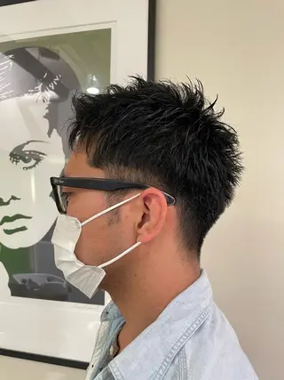 ショート メンズ 塚田 銀太のヘアスタイル