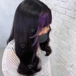 ロング カラー 大阪韓国ヘア 🦋RINKAのヘアスタイル