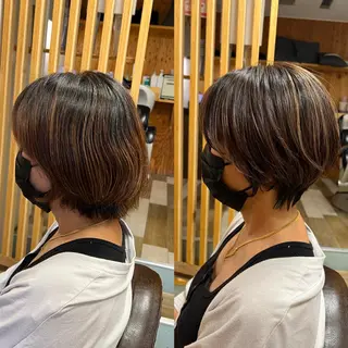 ショート ツイスパ/シャドウ 矢吹俊大郎のヘアスタイル