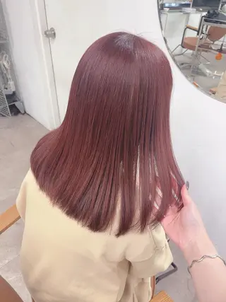 ミディアム カラー 新規割引あり♡ yuuのヘアスタイル