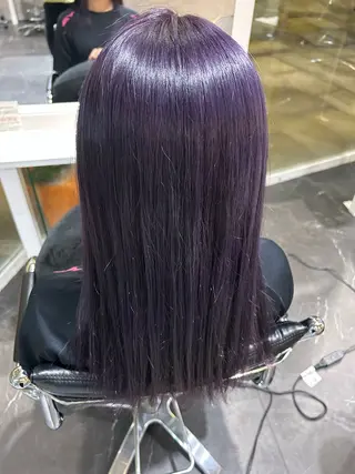 セミロング Ⅲ_en hair所属・寺澤 歩佳のヘアスタイル