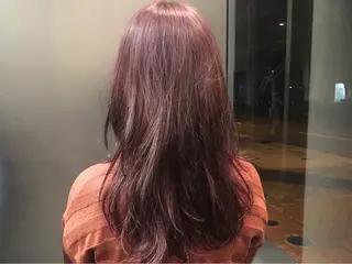 ロング カラー 【ヌーベルバレ】 ゆきみのヘアスタイル