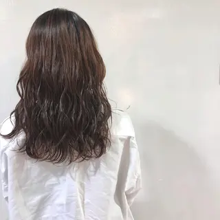セミロング ヘアアレンジ レイヤー/ハイトーン 🫧‪Erikaのヘアスタイル