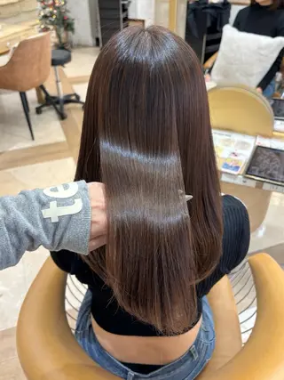 ロング sakura/韓国 ガーリー/ワンホンのヘアスタイル