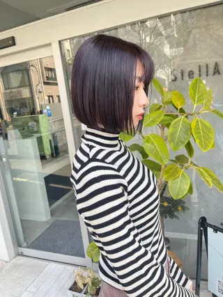 ショート StellA所属・アートディレクター ワダヒサノリのヘアスタイル