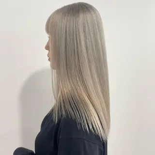 ミディアム カラー 🥃ベージュ/ ボブ🥃Yujiroのヘアスタイル