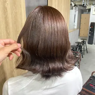 ミディアム カラー 韓国レイヤー/ 顔周り💕田中将吾のヘアスタイル