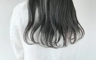 セミロング カラー 古山 勇太のヘアスタイル