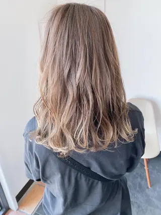 ミディアム カラー シェアサロンR所属・川合 勇気のヘアスタイル