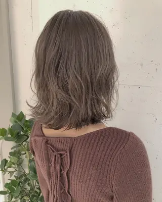 ミディアム カラー 🪞透けhair 🪞honokaのヘアスタイル