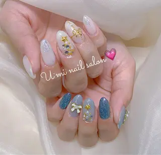 ネイル U·Mi nail salon所属・U·Mi 上野御徒町容のネイルデザイン