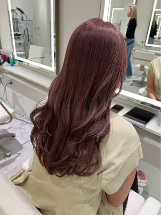 ロング カラー ParveMix 🩶🫧入江 香名のヘアスタイル