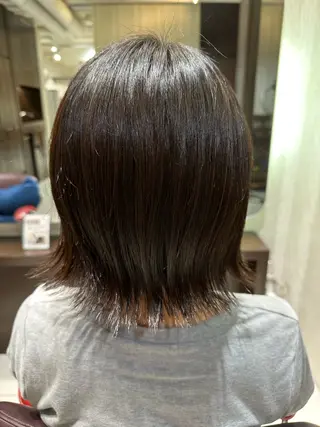 ミディアム ブリーチ/艶カラー カノ🌼のヘアスタイル