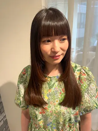 ロング 似合わせカット🌷関 郁美🌷のヘアスタイル
