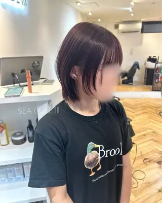 ミディアム SEA GULL lll鷗勇人のヘアスタイル
