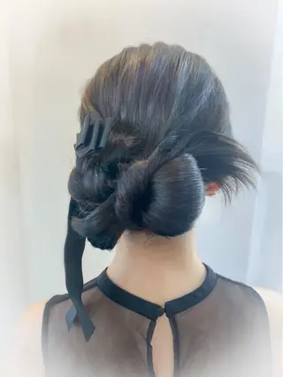 ヘアアレンジ iLuce所属・hair make もりした ゆうのヘアスタイル