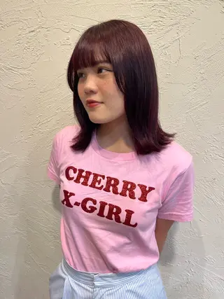 カラー そね こまちのヘアスタイル