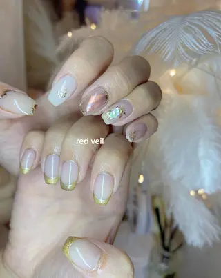 ミディアム 長さ出し専門 nynaのネイルデザイン