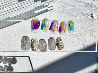 ネイル 💙0203 munimusanのネイルデザイン