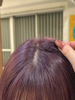 ミディアム カラー 透明感カラー🪽 mioのヘアスタイル