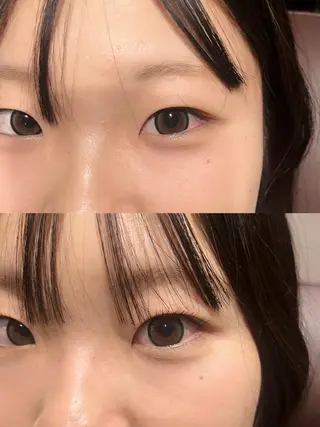 マツエク・マツパ 白井 音葉のヘアスタイル