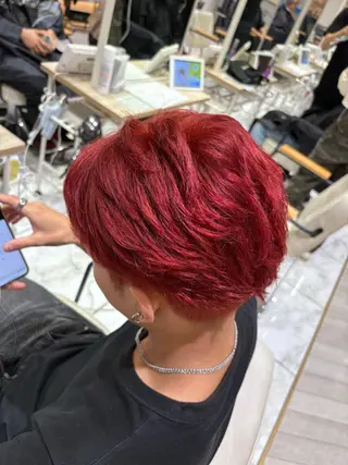 カラー メンズ 似合わせカラー✞✟ ayumi🐈‍⬛のヘアスタイル