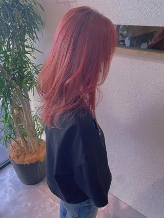 セミロング カラー Emitas.柳通り店所属・山﨑 大暉【ダブルカラー】のヘアスタイル