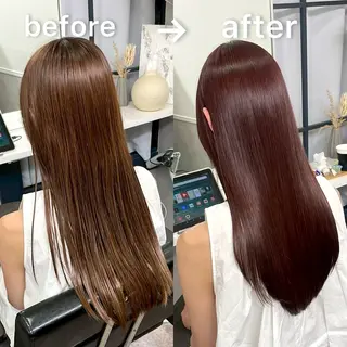 ロング カラー soigne 表参道【ソワネ】所属・艶髪🩰透明感カラー 🫧あやみのヘアスタイル