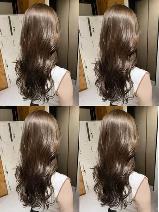 ロング カラー fier umeda所属・fier_umeda 梨花 rifaのヘアスタイル