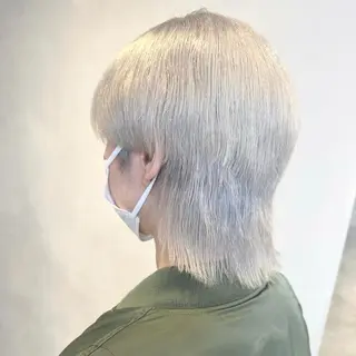 ショート カラー デザインカラー/パー マ🦖外岡咲希🦖のヘアスタイル