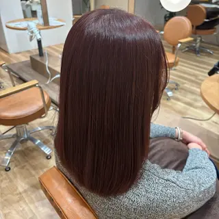 ミディアム 小西 七菜子のヘアスタイル