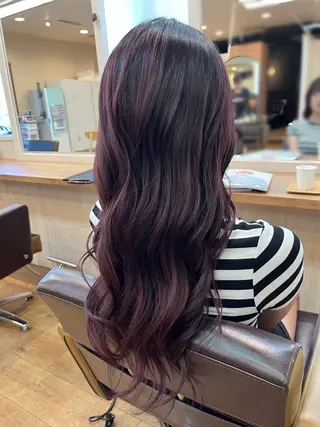 ロング カラー yuri🌼 NUMBER 天王寺のヘアスタイル