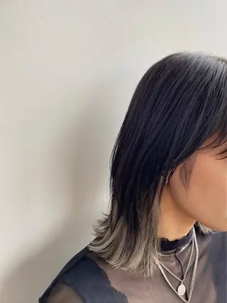 ミディアム 関野 大悟のヘアスタイル