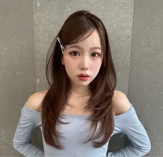 ロング Lond Role所属・🎀透明感ブラウ ンshizuka🎀のヘアスタイル